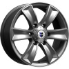 КиК  Тайфун (КС671)  7,0\R17 6*139,7 ET35 d67,1  дарк платинум