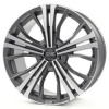 OZ  Cortina  9,5\R20 5*130 ET52 d71,6  Matt Dark Graphite Diamond Cut